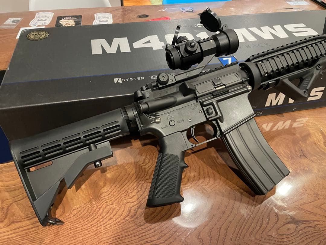 M4A1 MWS ガスガン スコープ付き