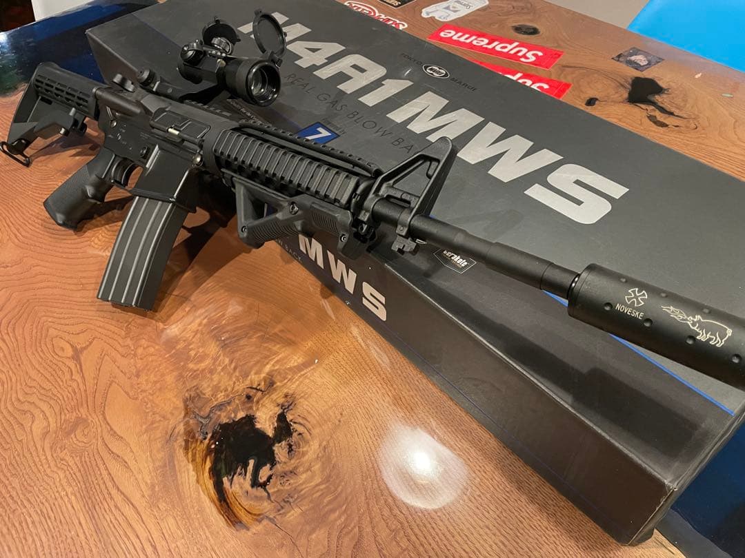 M4A1 MWS ガスガン スコープ付き