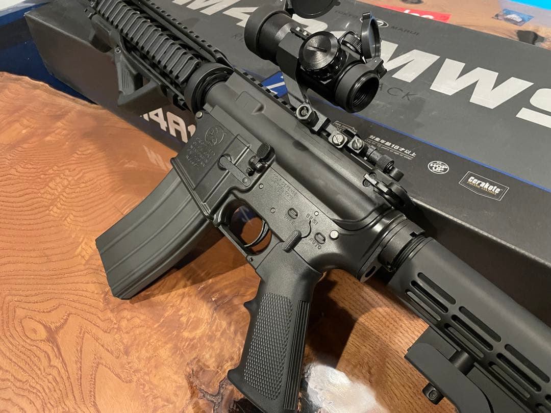 M4A1 MWS ガスガン スコープ付き