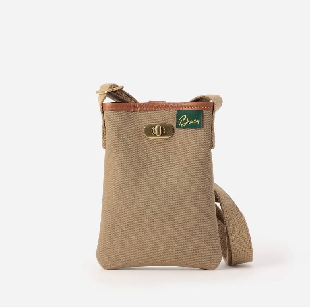 Brady ベージュ ショルダーバッグ　LOWCA MINI ロウカ ミニ