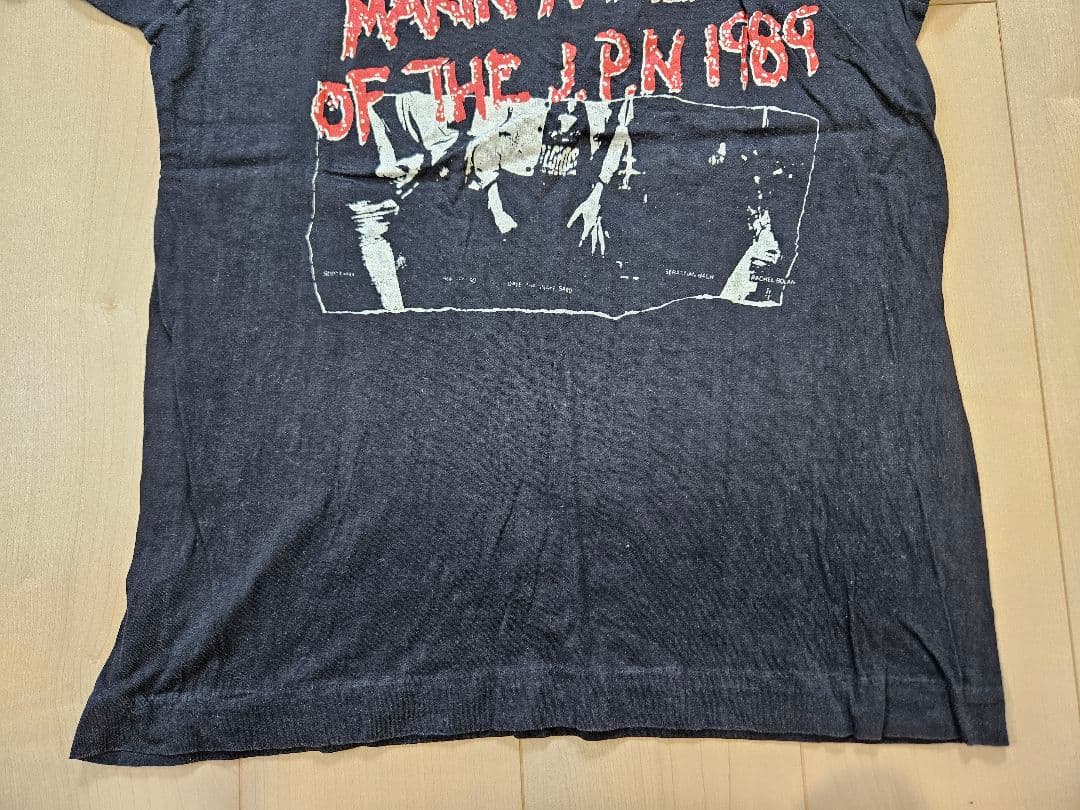 SKID ROWスキッドロウ 1989年日本公演Tシャツ　ヴィンテージ