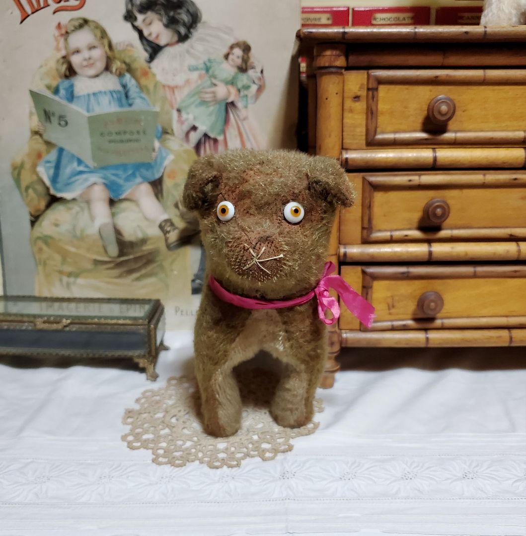 アンティーク　ファーネル？　犬