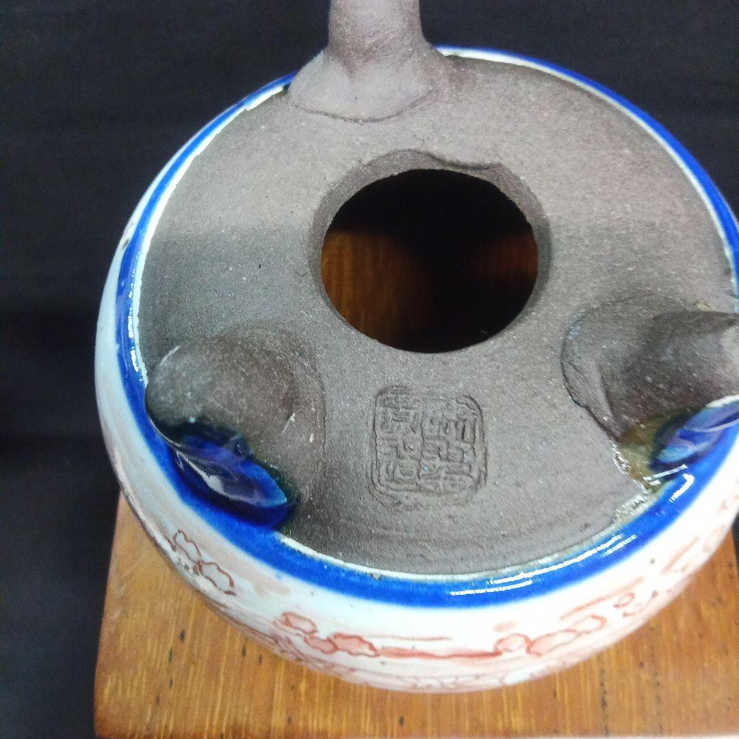 023.【 陶翠窯】 切立丸足付３号盆栽鉢/植木鉢