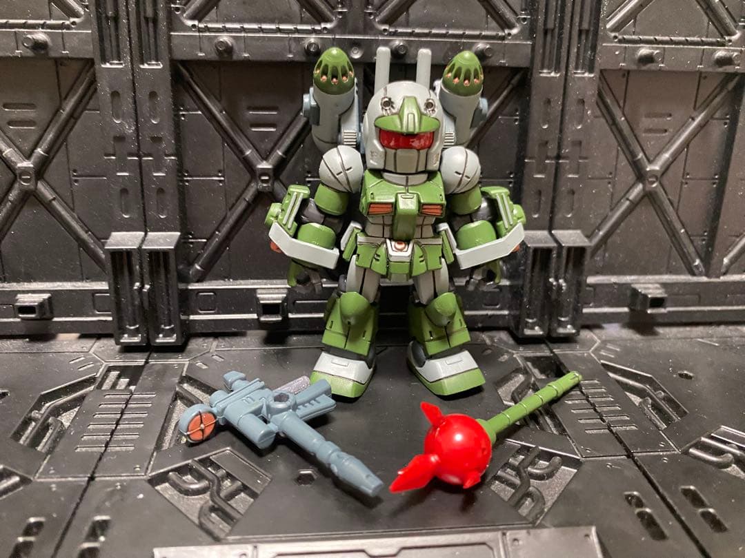 モビルスーツアンサンブル　オリジナル　ガンキャノン改造塗装品