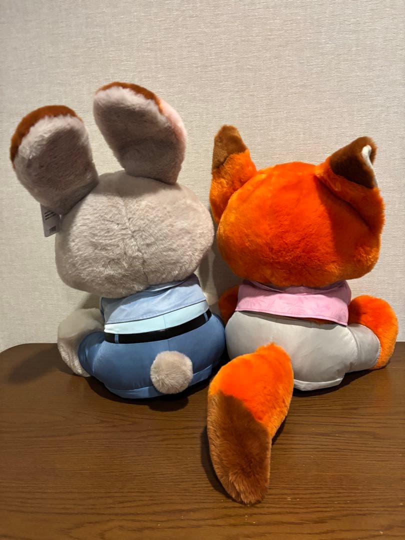 ズートピア2 ジュディ ニック ぬいぐるみ　コストコ　ブランケット付　ディズニー