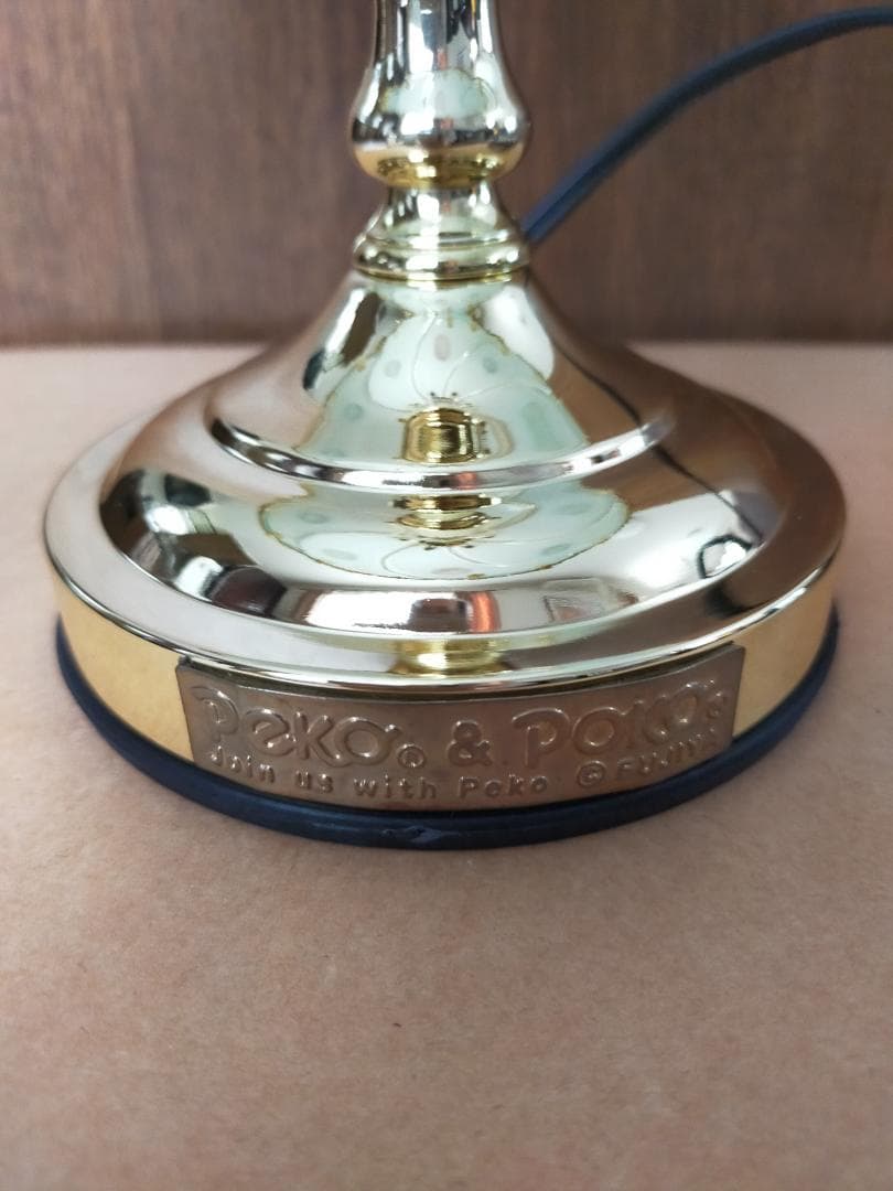 不二家　ペコ電気スタンド　タッチセンサーライト