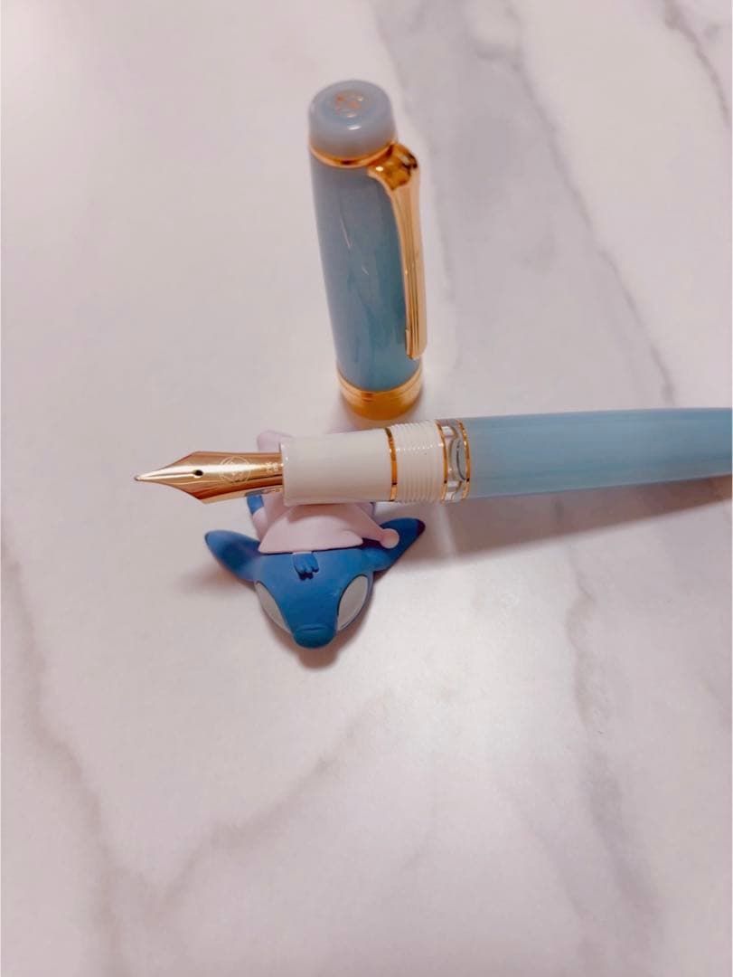 ペントノートオリジナル万年筆　そらゆの色　太字