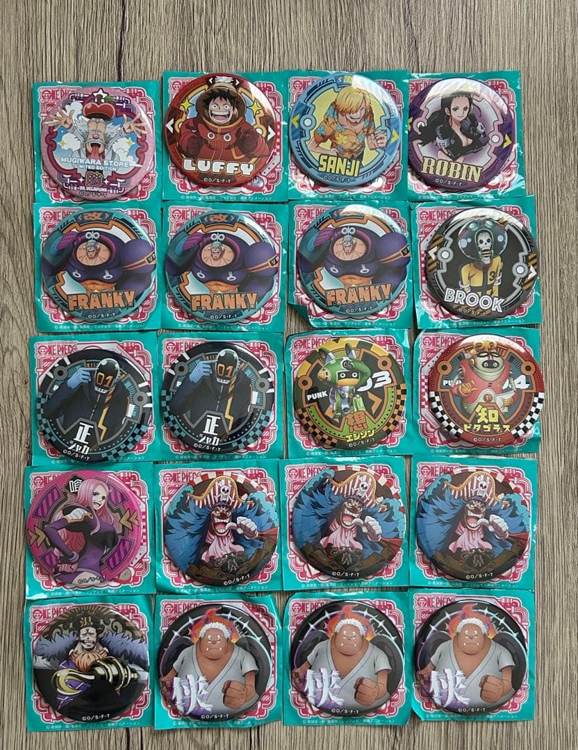 ワンピース 輩缶バッジ等 まとめ売り