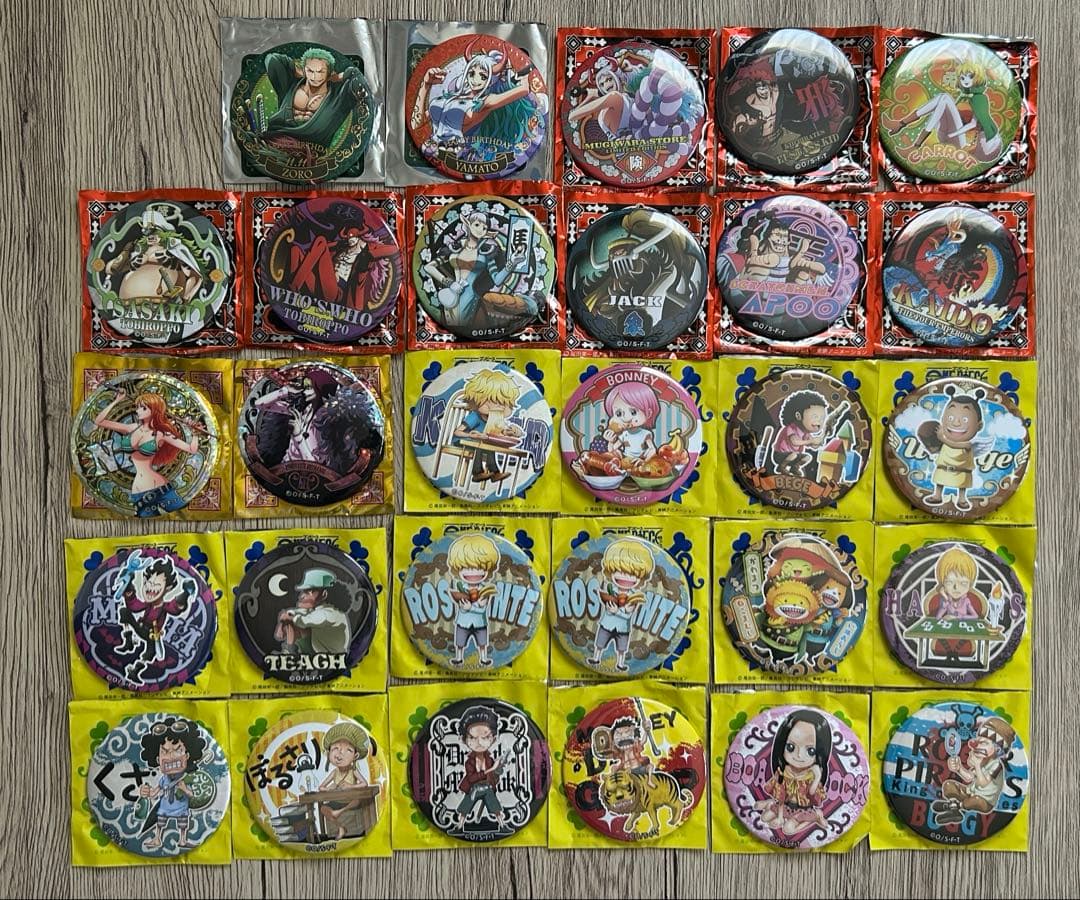 ワンピース 輩缶バッジ等 まとめ売り