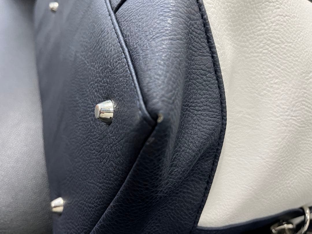 【非売品】ZENITH ゼニス　ノベルティボストンバッグ　ホワイト&ネイビー