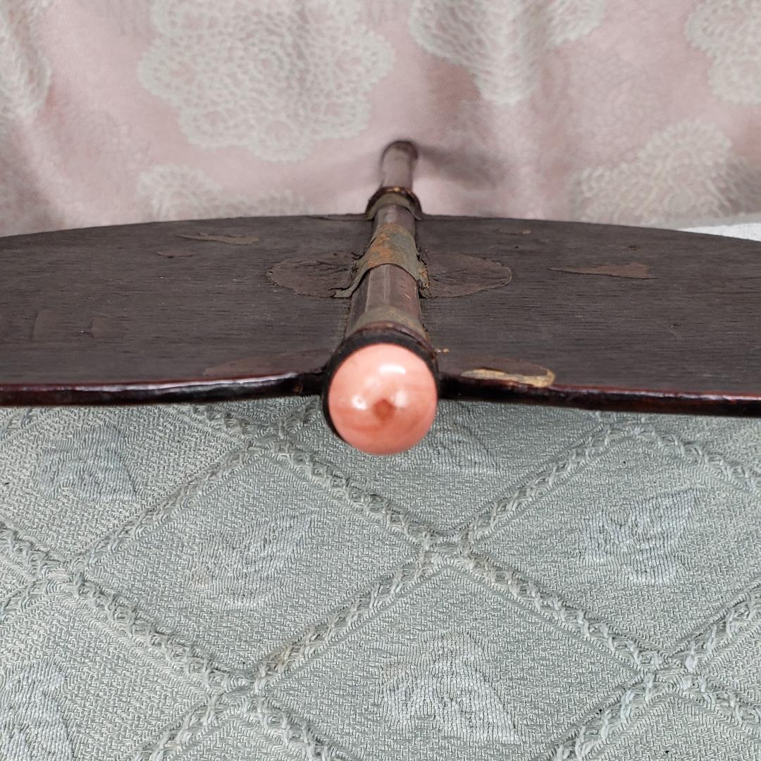 【徳川家伝来】◆『三つ葉葵紋 軍配』◆検）軍扇 徳川家康 徳川家光 徳川秀忠