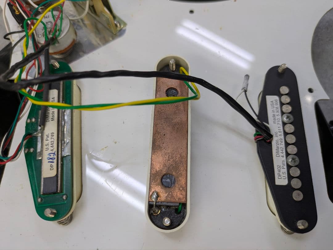 G＆L S-500　premium ストラトキャスター ピックアップ交換済