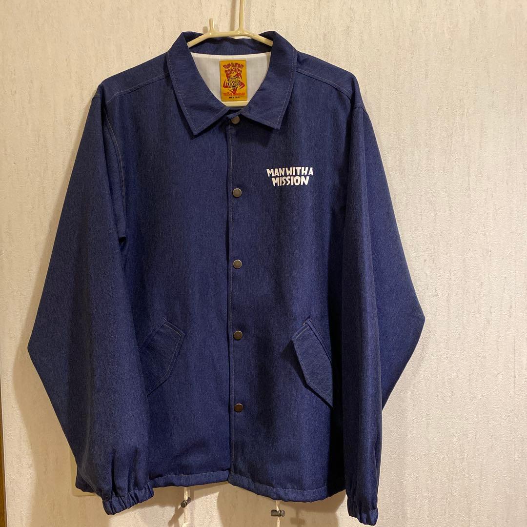 マンウィズ ア ミッション　デニム風コーチジャケット