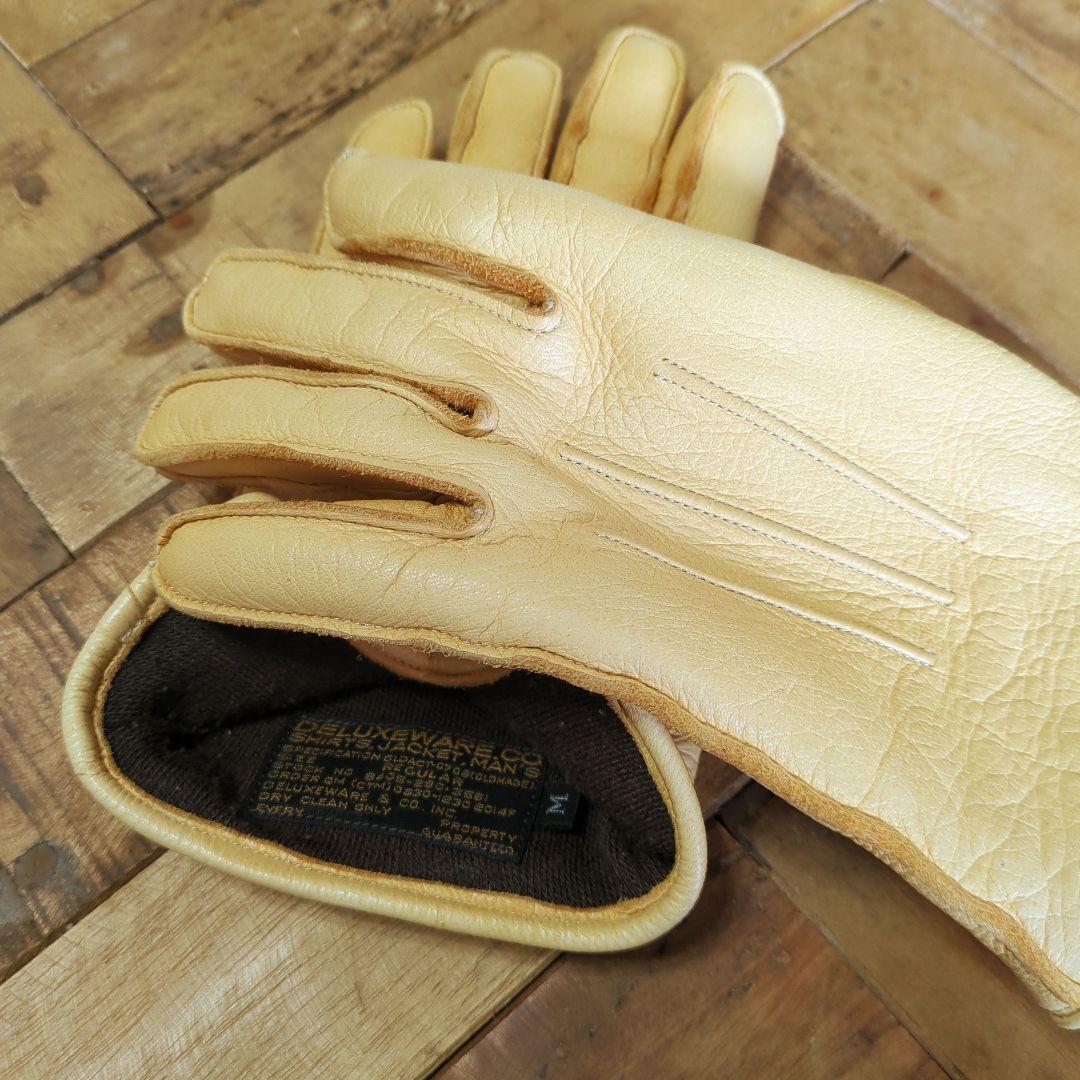 デラックスウエア製　グローブ（DLG-002）Color　キャメル Ｍサイズ