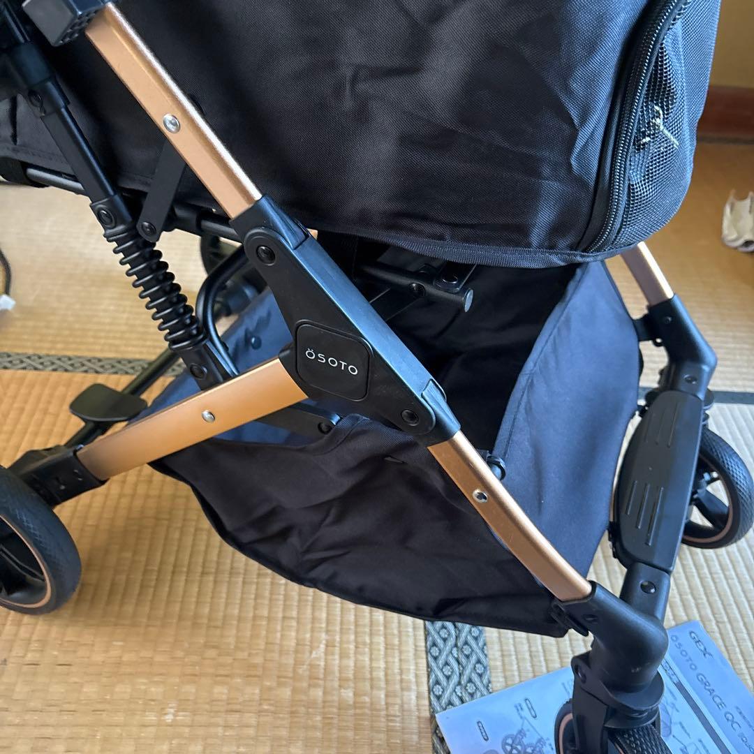 未使用傷あり　ジェックス OSOTO GRACE QC 犬猫兼用バギー