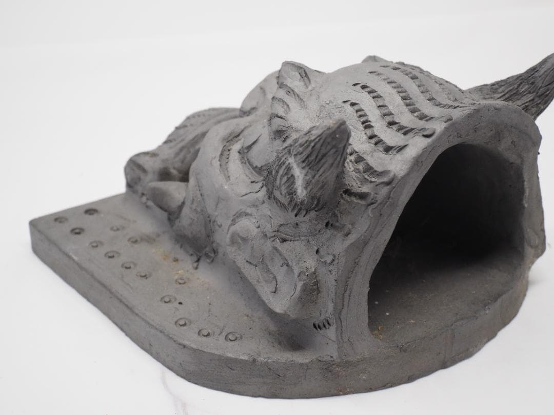 鬼瓦　沖縄産　守り神　縁起物　破邪