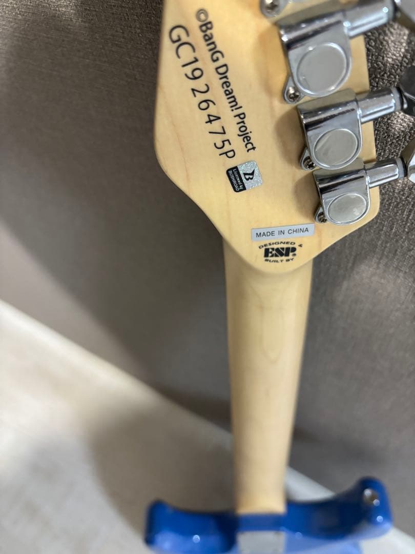 【花園たえ】ESP バンドリ!エレキギター ESPソフトケース付き