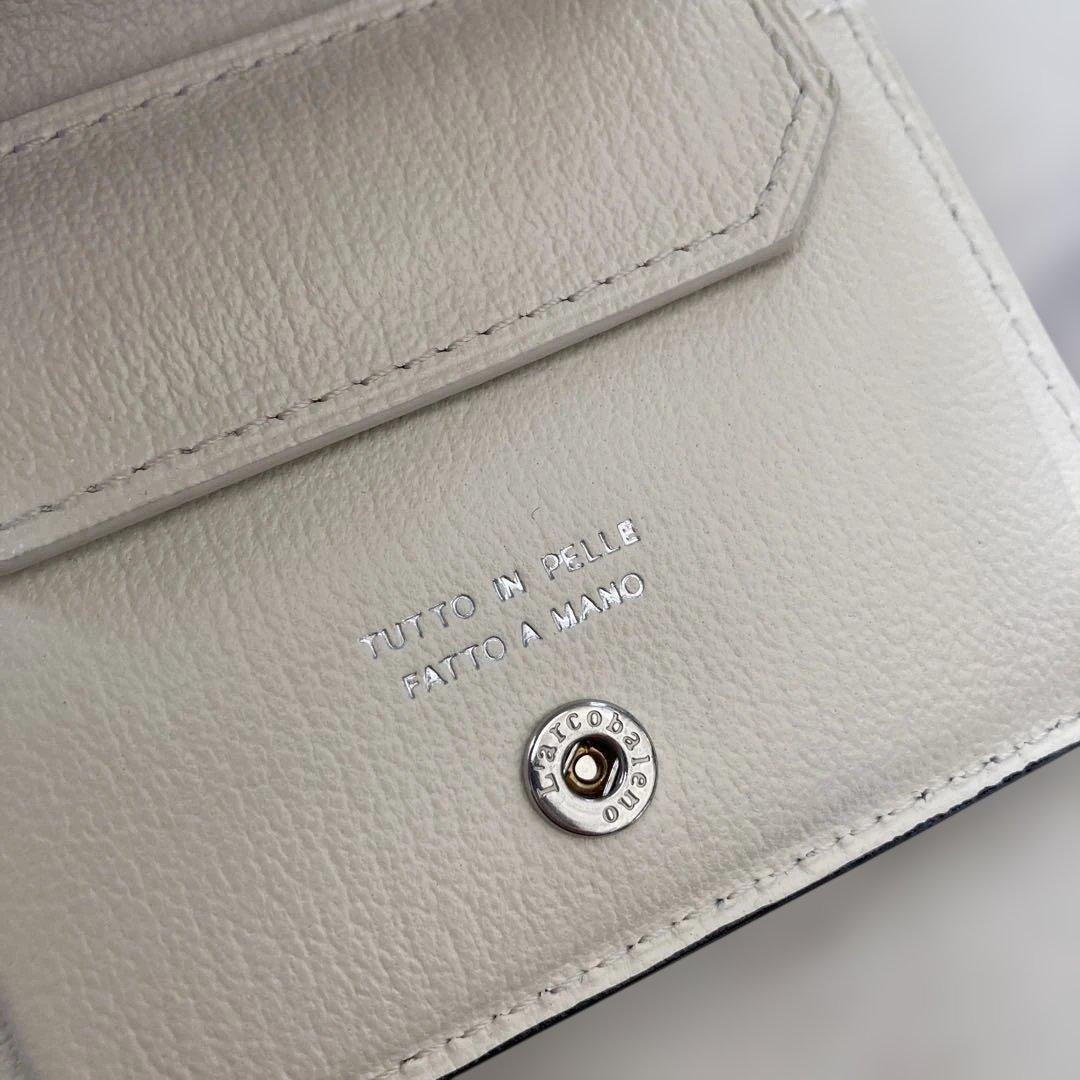 【新品未使用】定価3.5万円ラルコバレーノ 二つ折りウォレット〈スナップタイプ〉