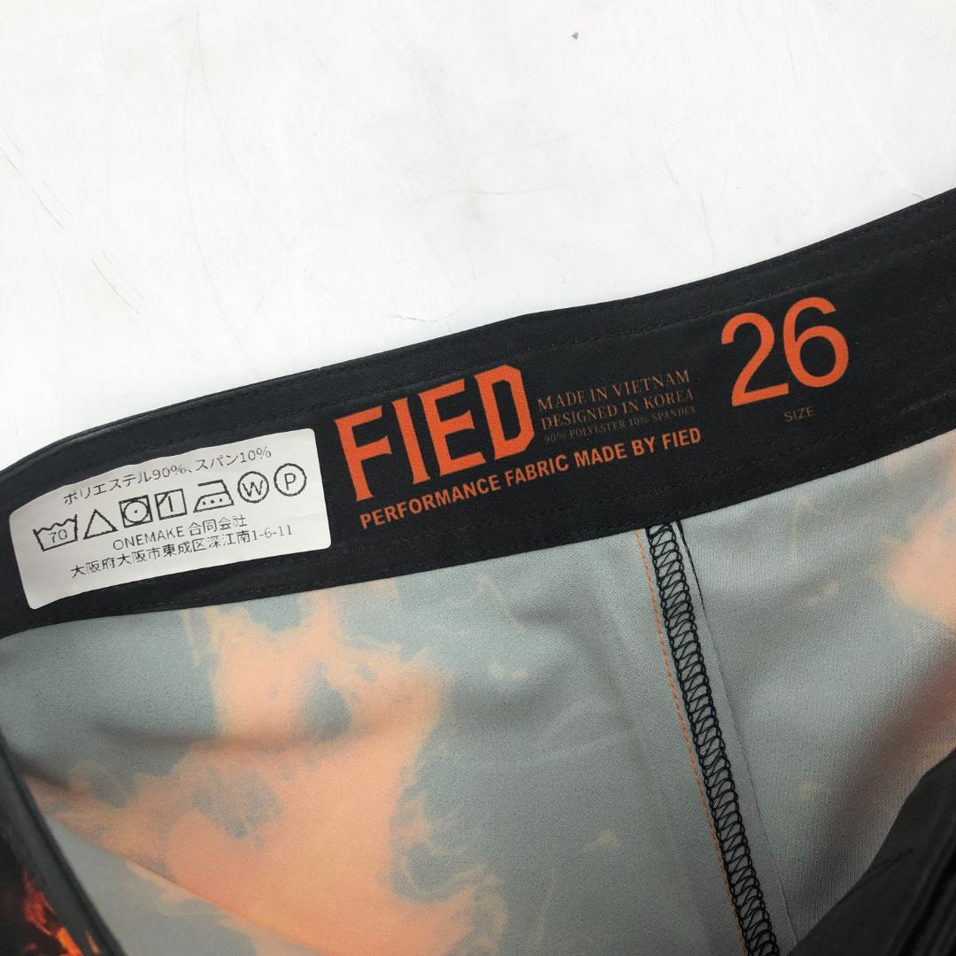 ファイド メンズフィジークパンツ オレンジブラッド/Y30947-P2