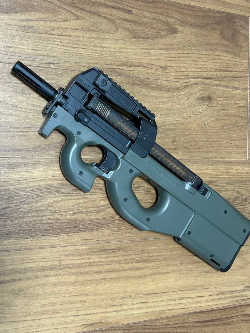 東京マルイ P90 ハイサイクル スリングスイベル付き 動作確認済み