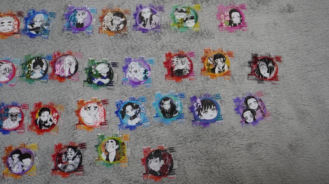 鬼滅の刃 つながるアクリルパズルコレクション 56点