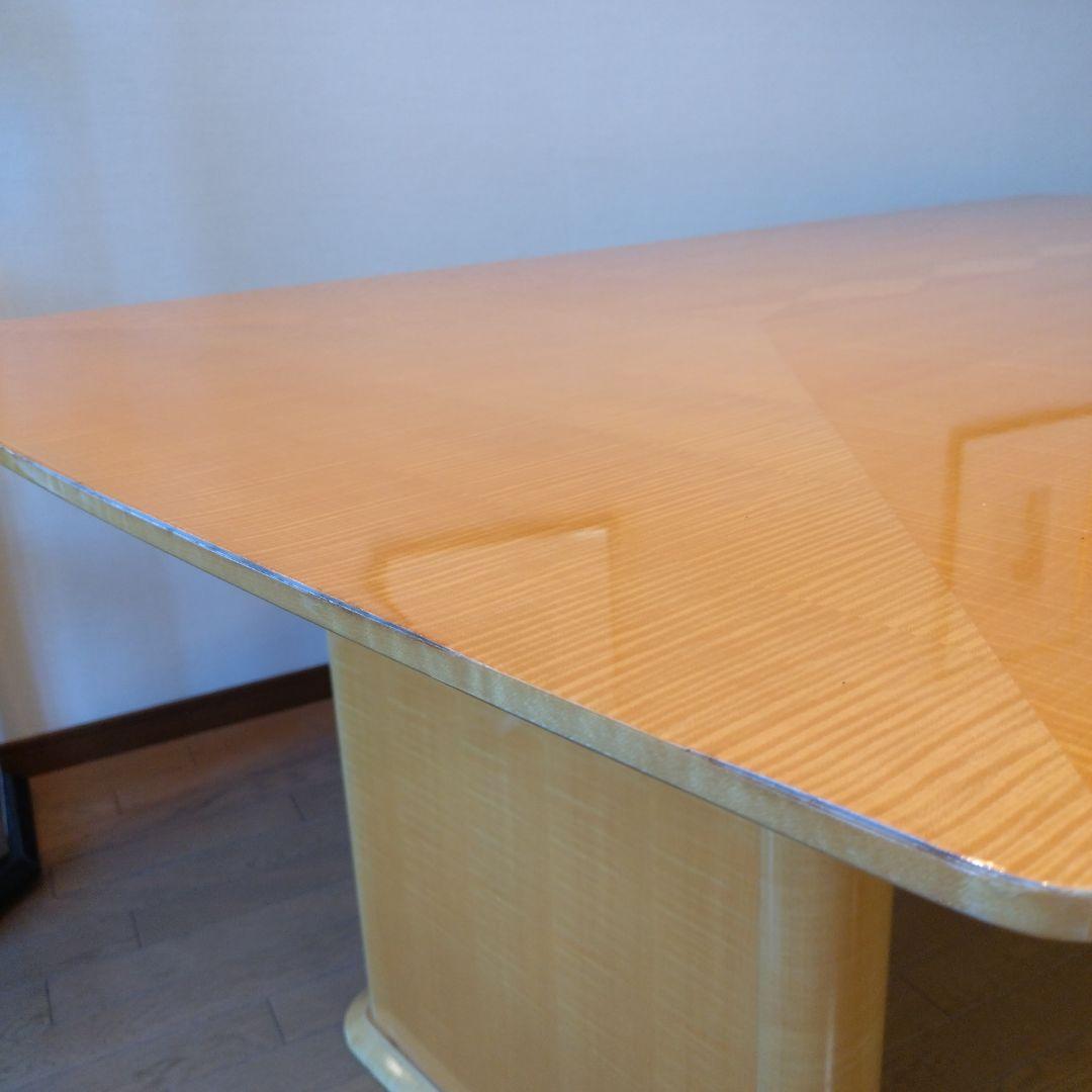 松創 ダイニングテーブル 6人掛け シカモアメープル 大塚家具 大型 W200㎝