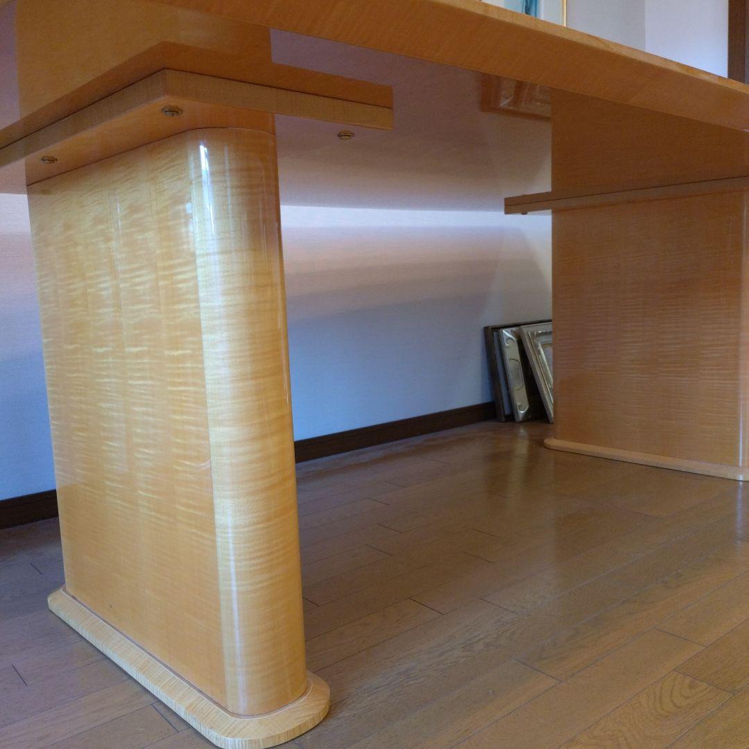 松創 ダイニングテーブル 6人掛け シカモアメープル 大塚家具 大型 W200㎝