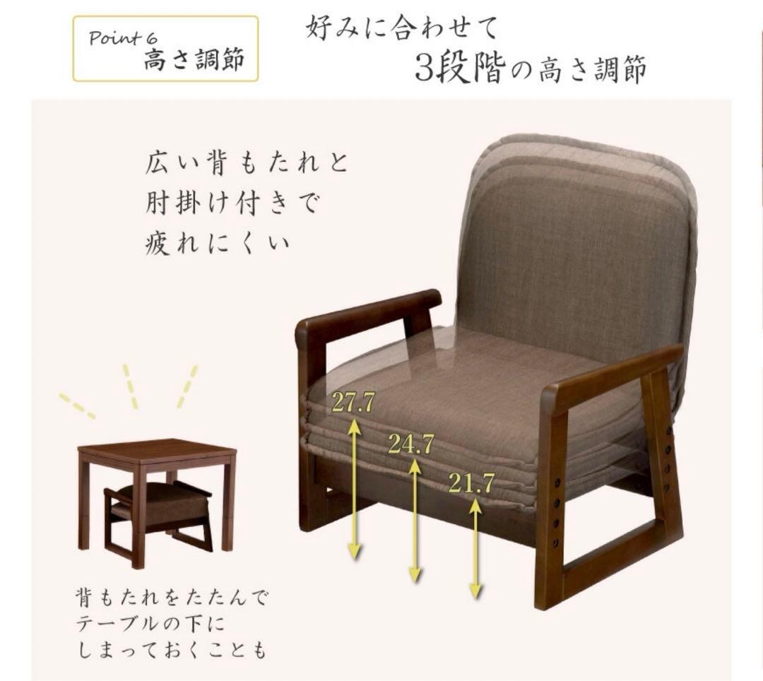 う*め様 ⭐︎値下げ⭐︎YUASA こたつ 3点セット 1人用こたつ　コンパクト