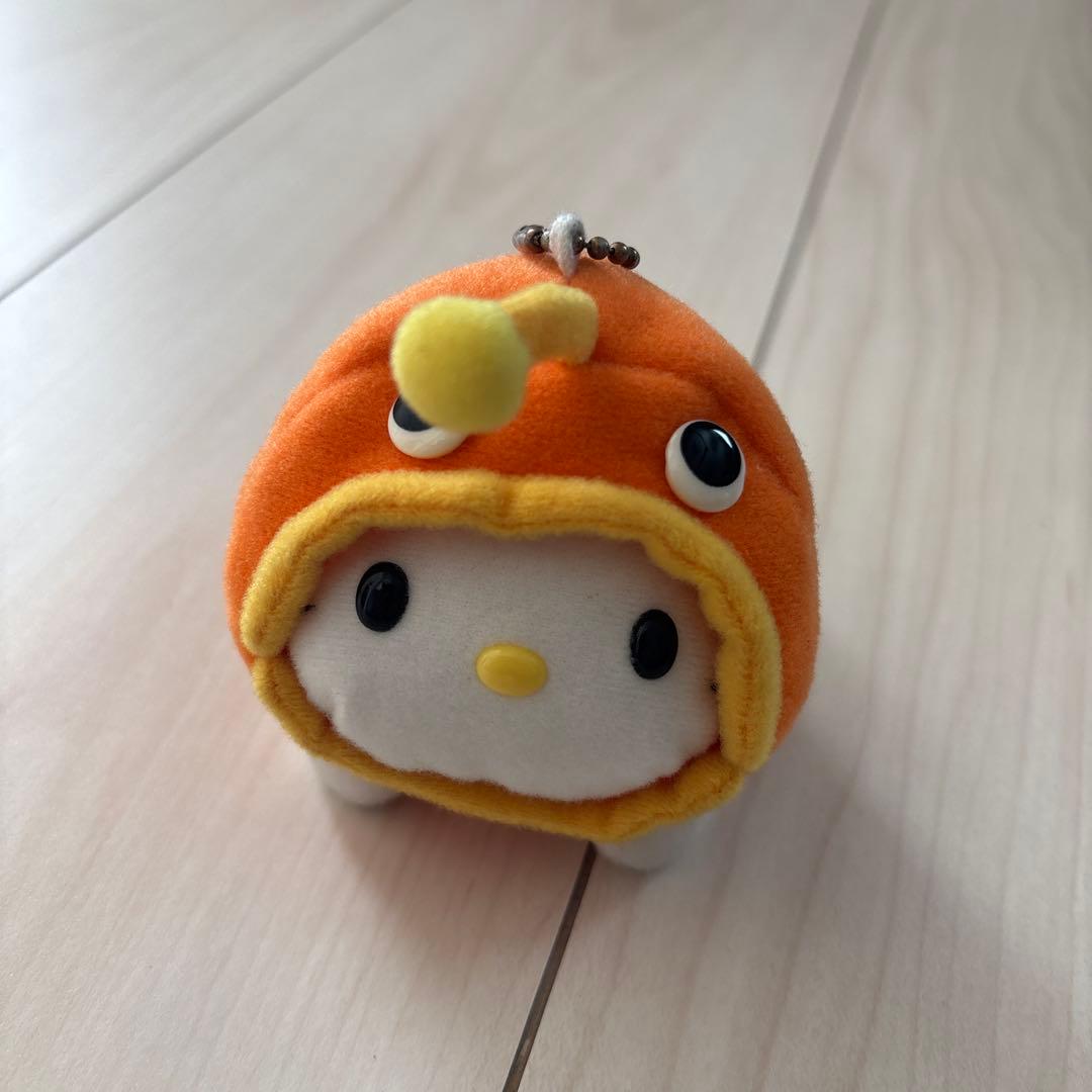 ご当地キティ 茨城限定 アンコウ ぬいぐるみ マスコット キーホルダー