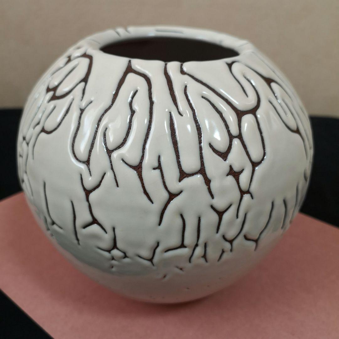 【萩焼】梅田陶楽造の花器