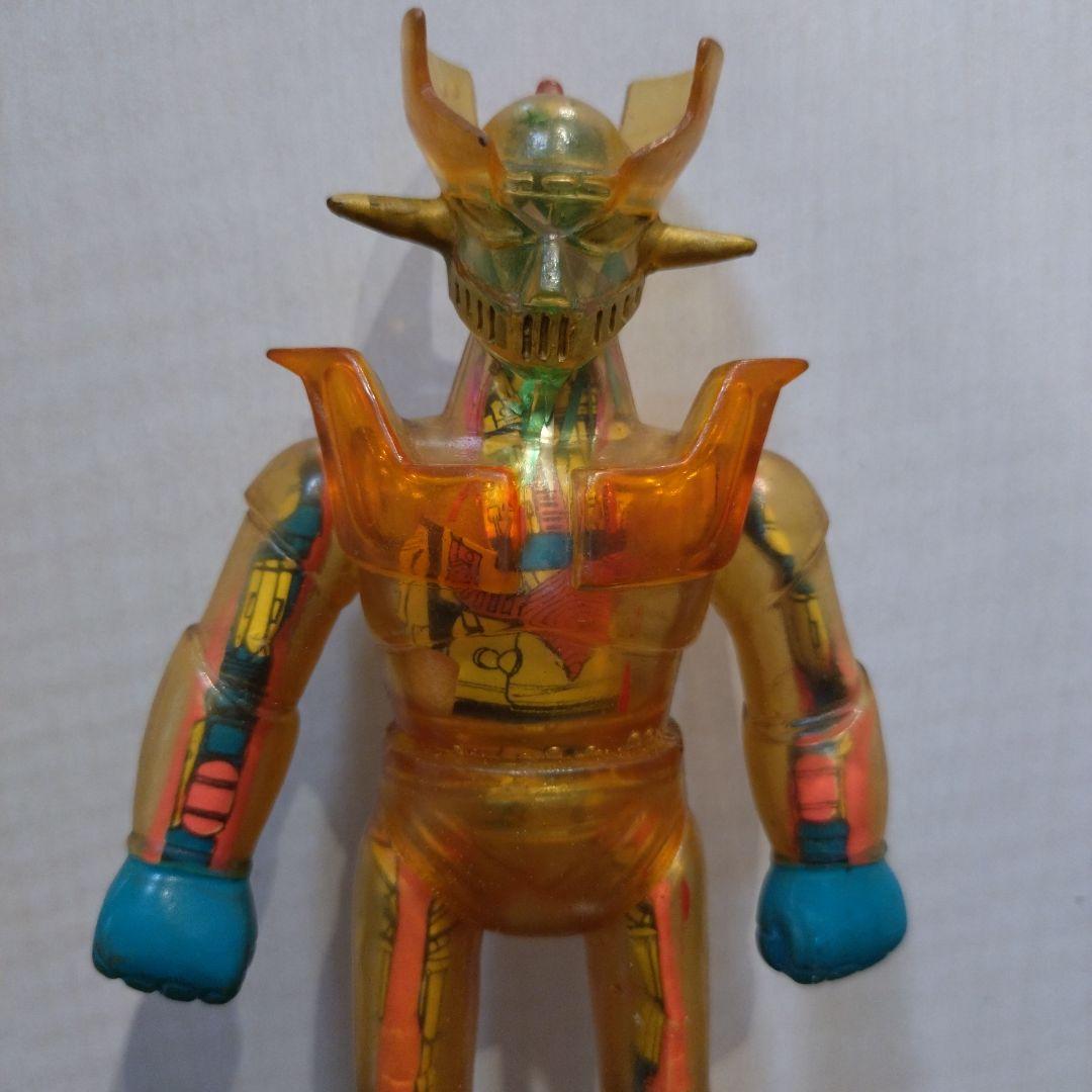 【当時物】マジンガーZ ソフビ クリア ポピー
