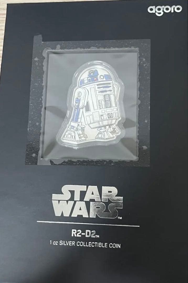 タイムセール　純銀　1オンス　スターウォーズ　R2-D2