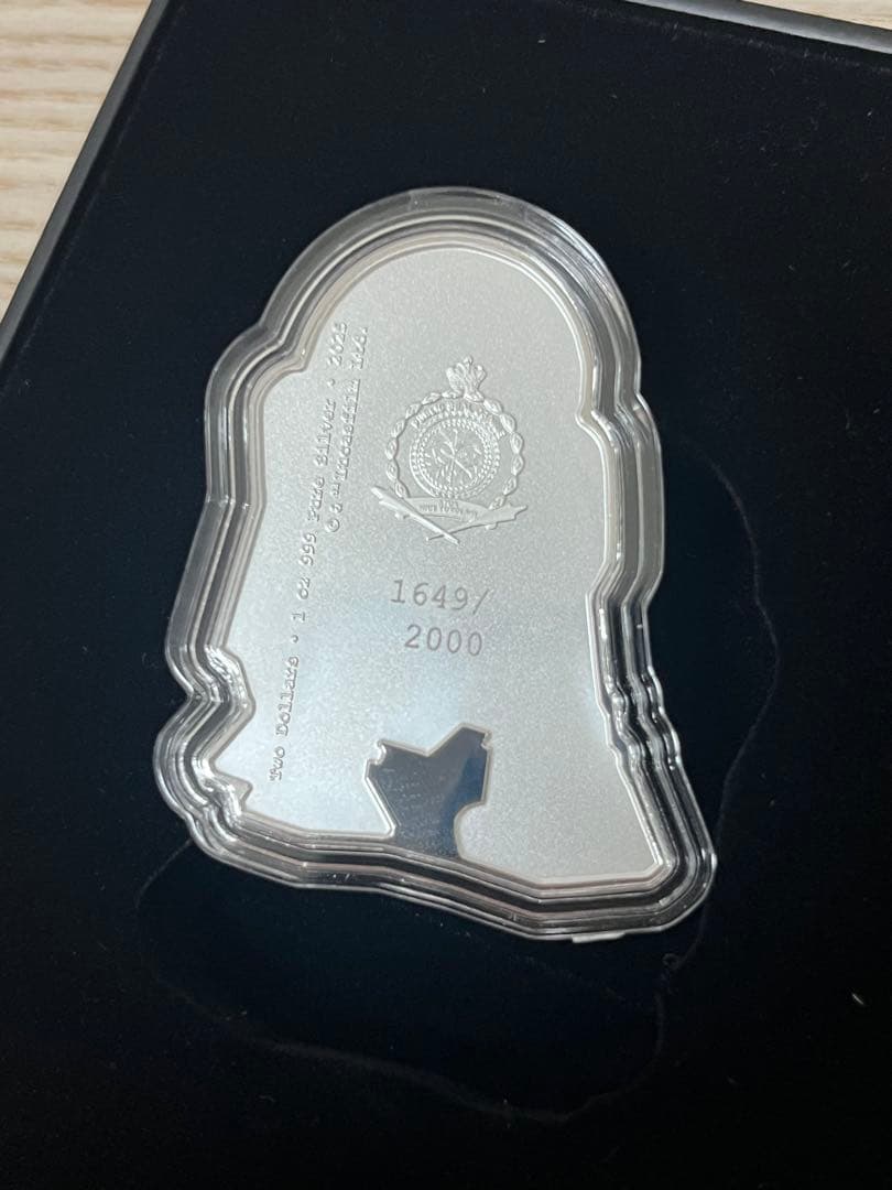 タイムセール　純銀　1オンス　スターウォーズ　R2-D2