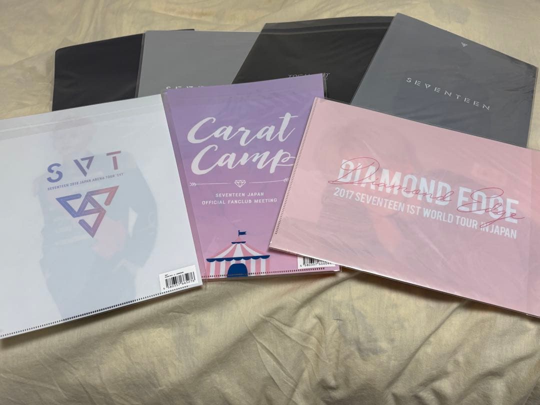 SEVENTEEN ジョンハン クリアファイル下敷き7枚セット