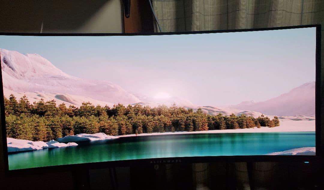 Alienware 34 QD-OLED ゲーミングモニター AW3423DWF