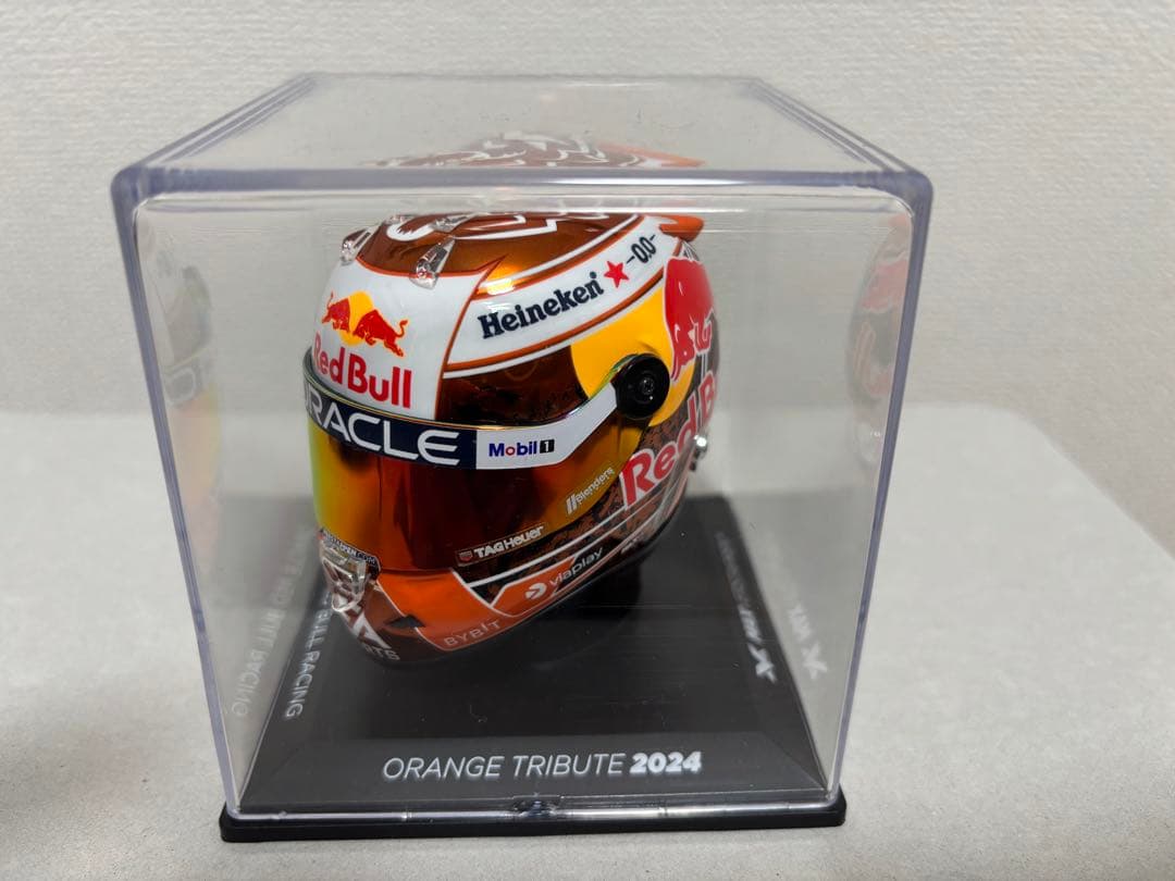 マックスフェルスタッペン2024オレンジトリビュート1/4ヘルメット