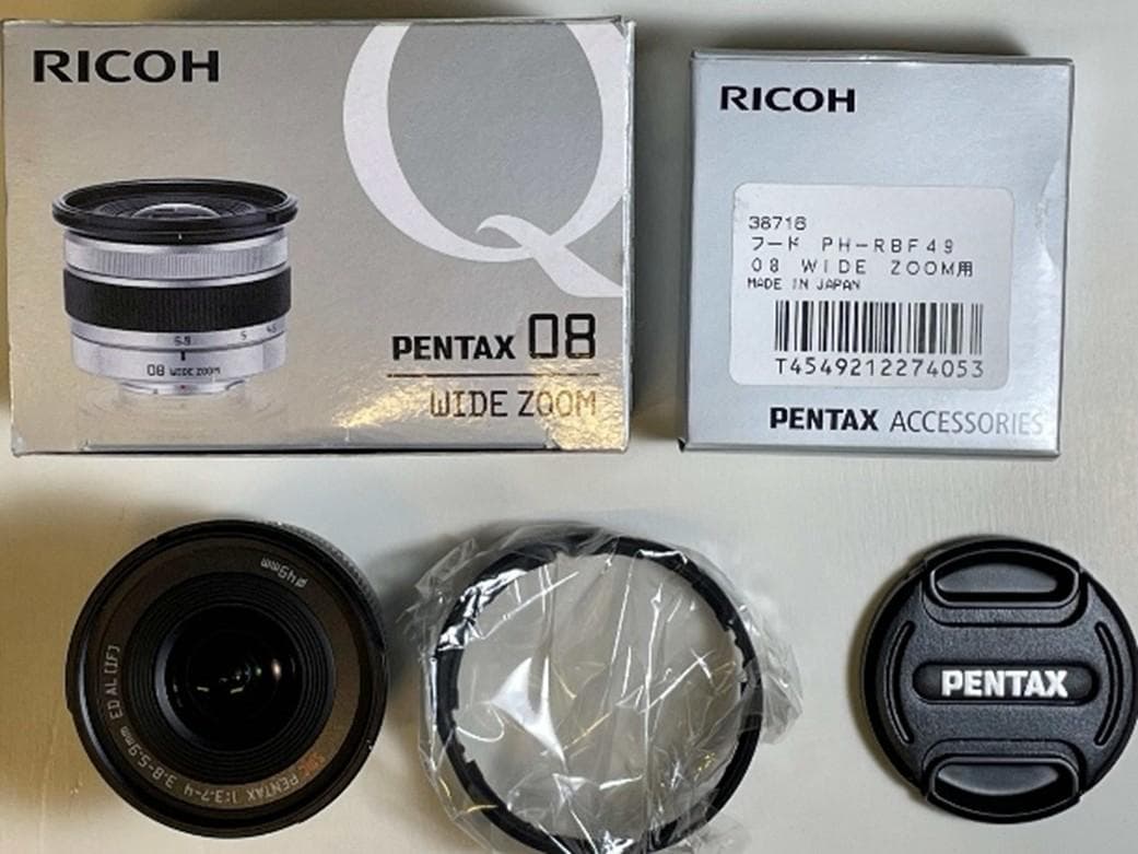 PENTAX-08 WIDEZOOM 元箱付き。★美品★ 広角ズームレンズ
