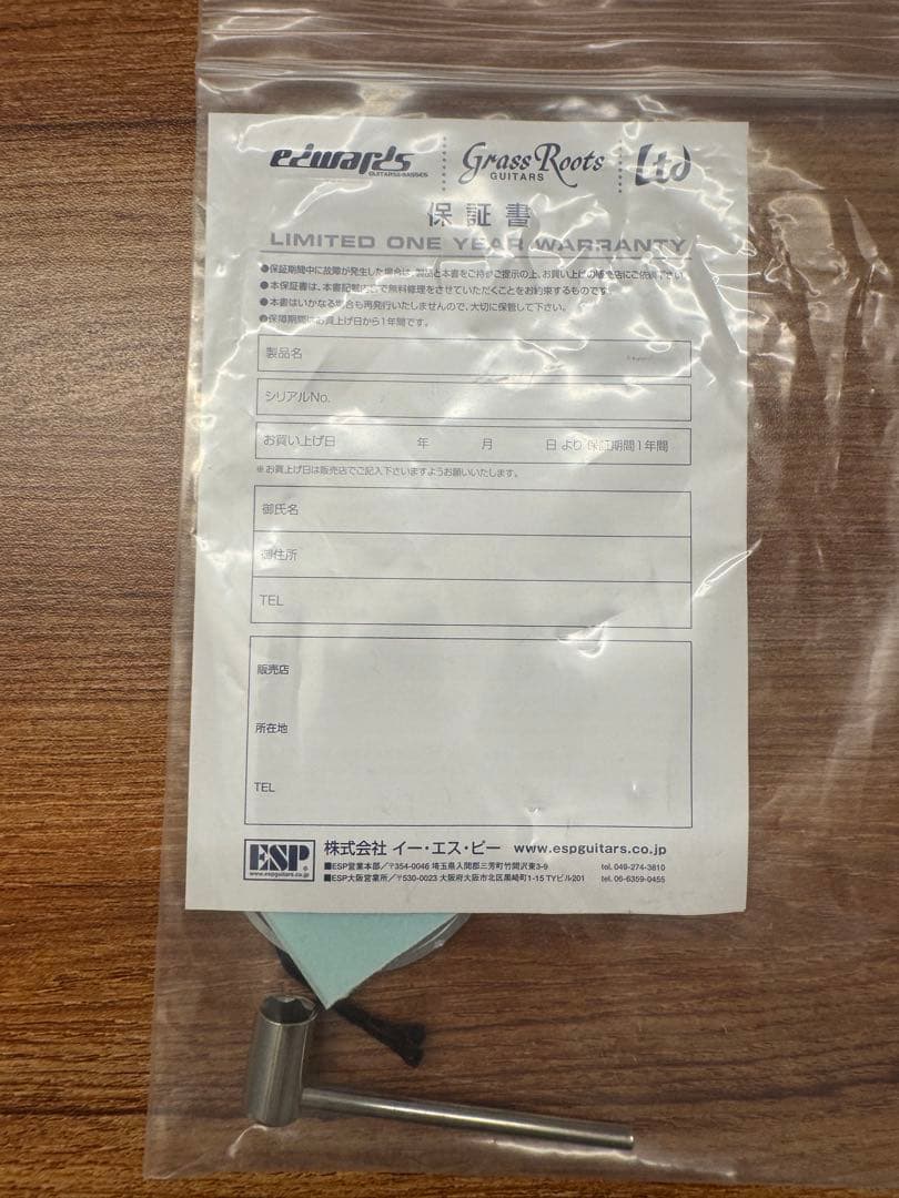 EDWARDS エドワーズ　E-LP-CTM/P レスポール