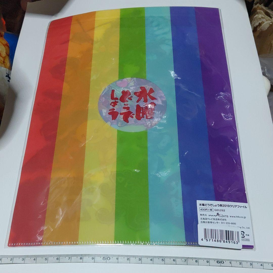 【水曜どうでしょう】クリアファイル　2019