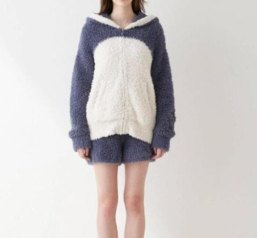 【新品未使用】ジェラート ピケカビゴンパーカ&ショートパンツセット　フリーサイズ