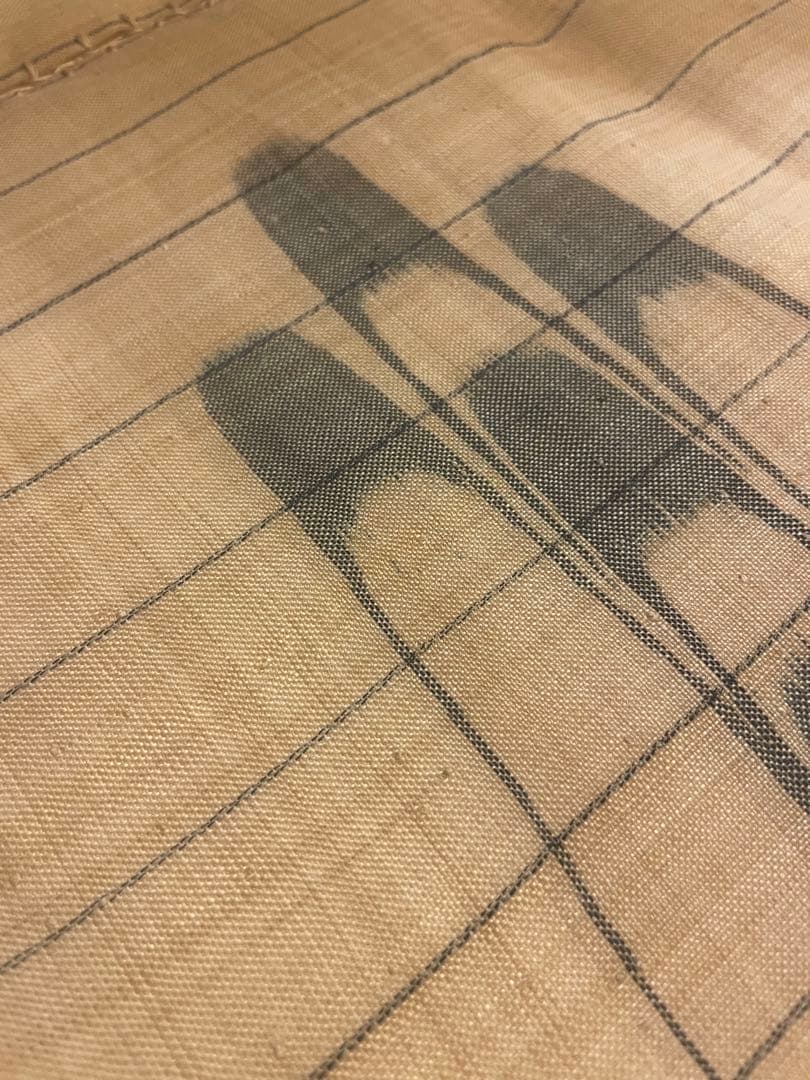 喜如嘉　芭蕉布　工芸品　壁掛け　クロス　反物つぎ合わせデザイン