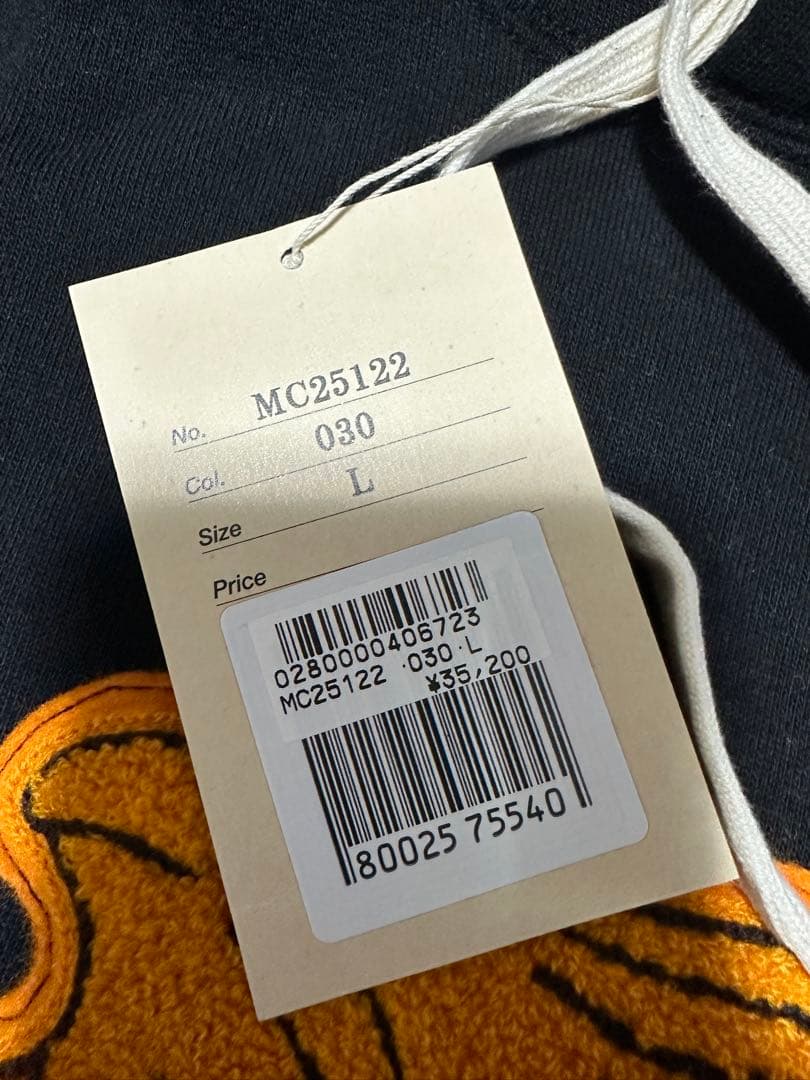 新品！The REAL McCOY’S パーカー MC25122 ブルドッグ L