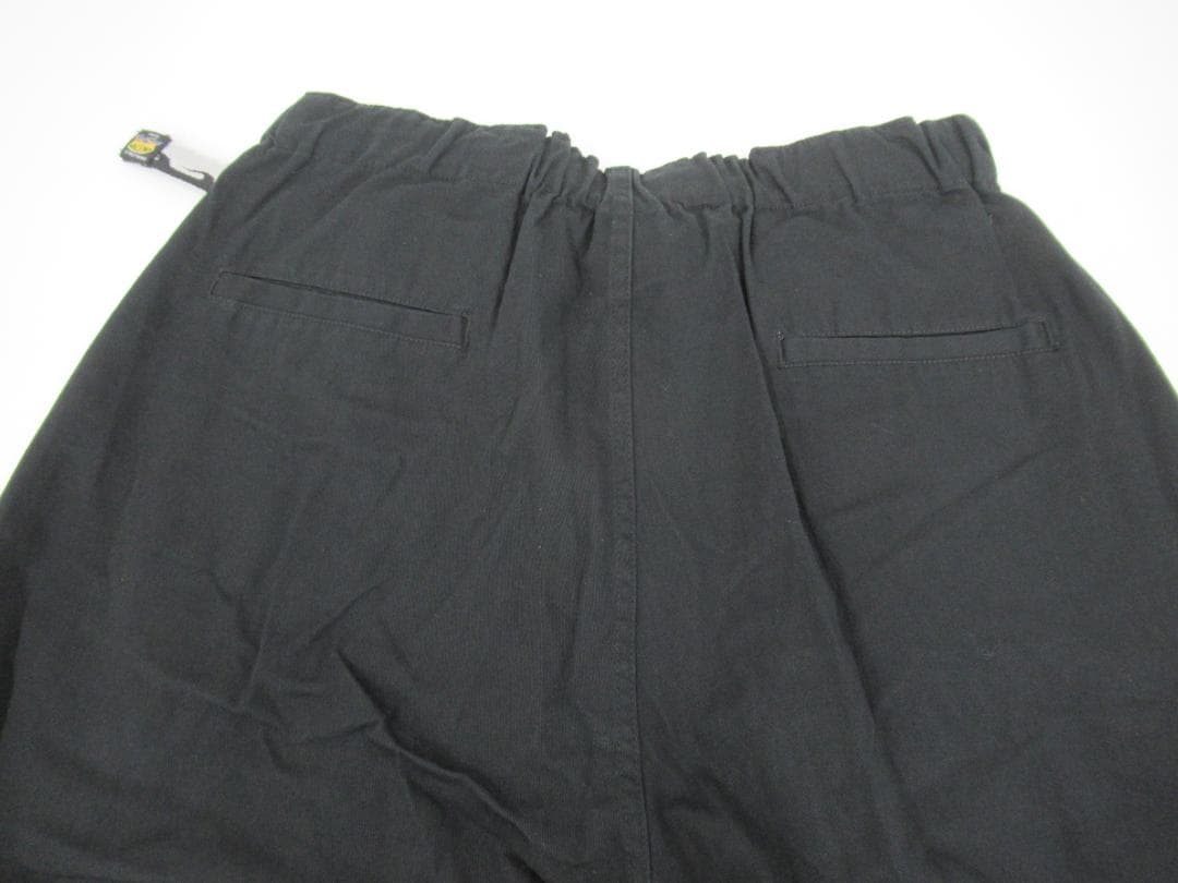 【チャレンジャー】チャレンジャー　ブラック　チノイージーパンツ　Lサイズ