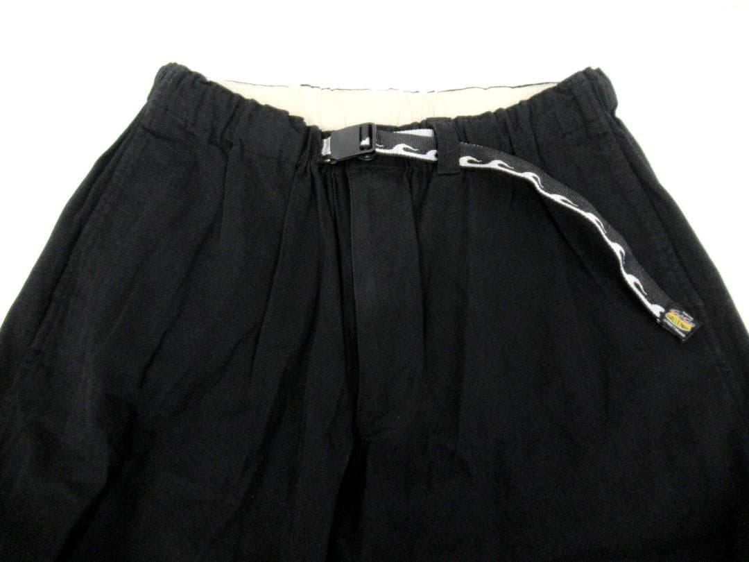 【チャレンジャー】チャレンジャー　ブラック　チノイージーパンツ　Lサイズ