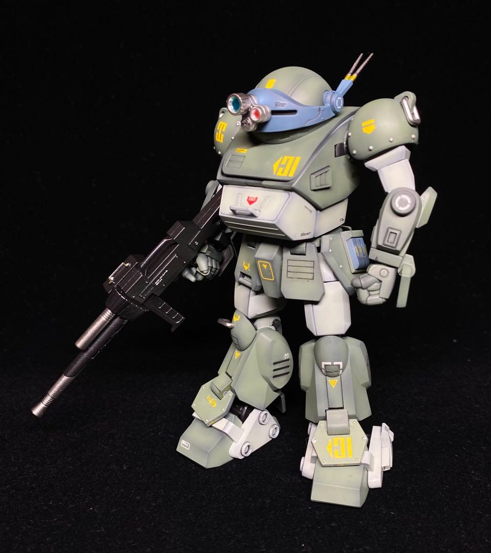 【プラモデル完成品】　HG スコープドッグ＋拡張パーツセット1.2