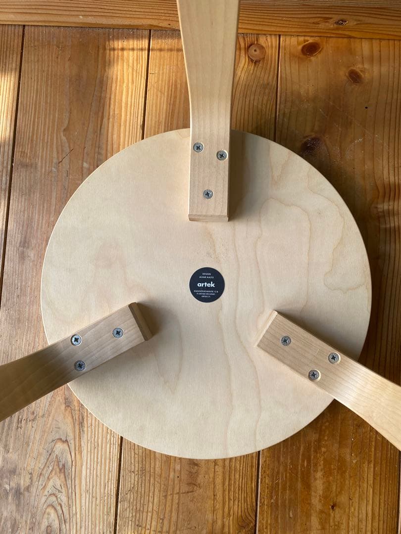 【正規品】artek スツール 60 ナチュラル ラッカー