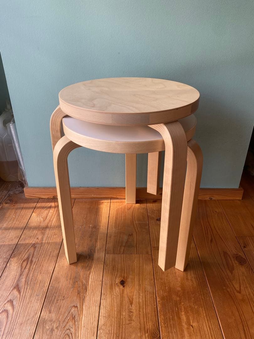 【正規品】artek スツール 60 ナチュラル ラッカー