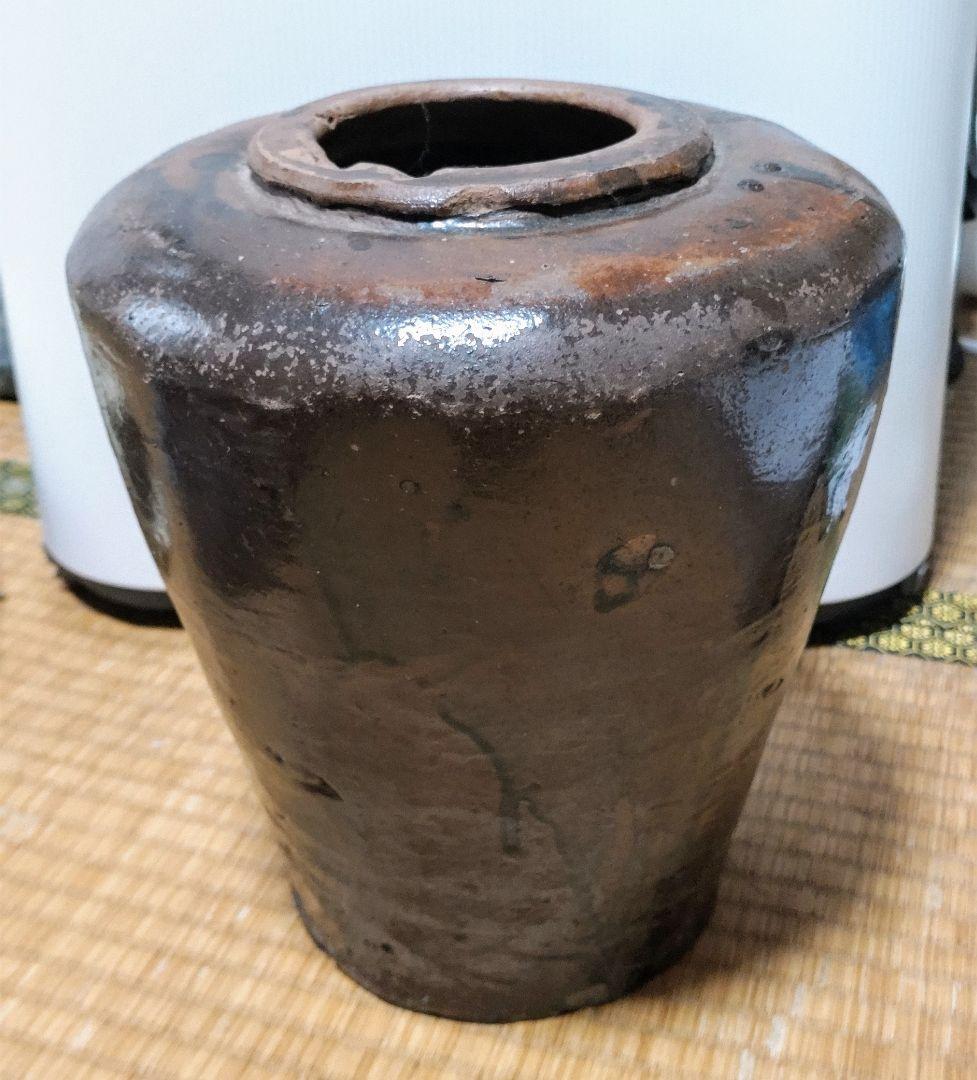 肩張り壺　古信楽焼　希少　滋賀県