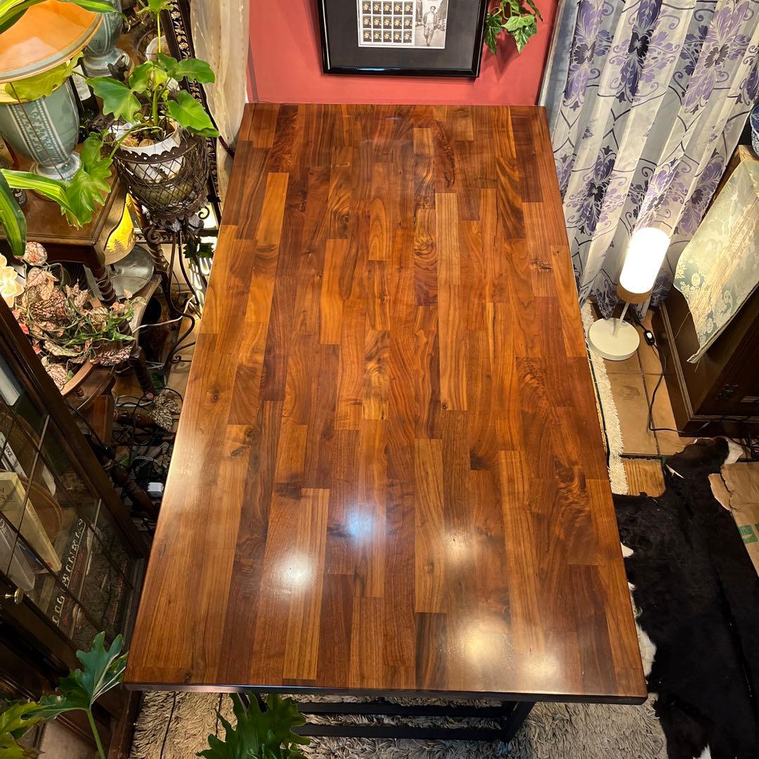 ☆hinotsuki☆引き取り価格 ウォールナット無垢　ダイニングテーブル