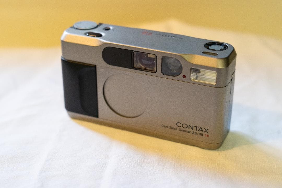 CONTAX T2 ケース 元箱 ストラップ 説明書 動作確認書 セット